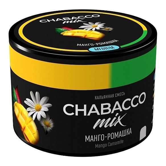 Смесь Chabacco MIX MEDIUM - Mango Camomile (Манго - Ромашка, 40 грамм) купить в Ижевске