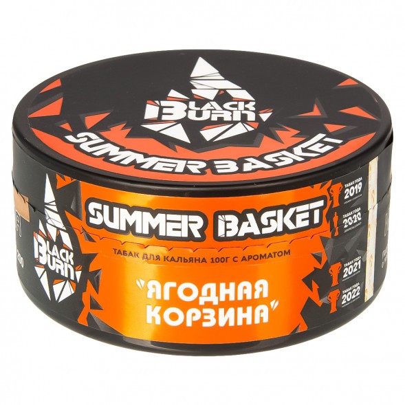 Табак BlackBurn - Summer Basket (Ягодная корзина, 100 грамм) купить в Ижевске