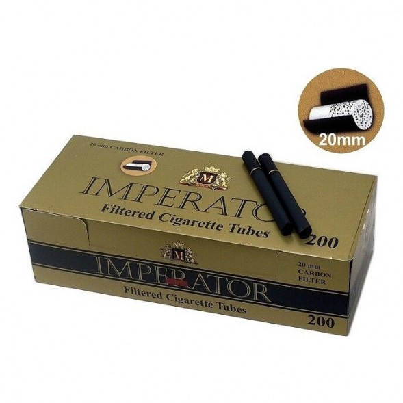 Гильзы сигаретные Imperator - Black Carbon (84х20 мм, 200 шт.) купить в Ижевске