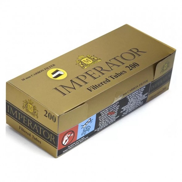 Гильзы сигаретные Imperator - Black Carbon (84х20 мм, 200 шт.) купить в Ижевске