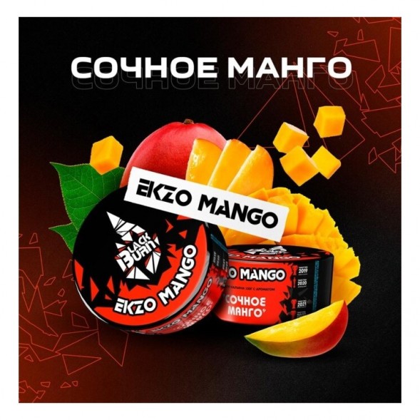 Табак BlackBurn - Ekzo Mango (Сочное Манго, 25 грамм) купить в Ижевске
