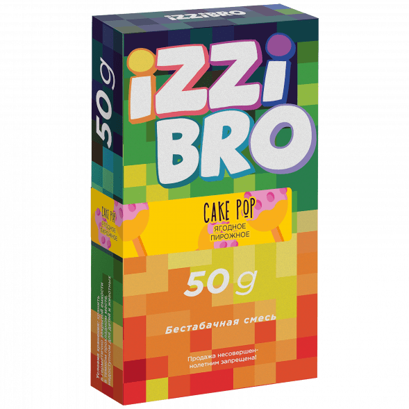Смесь Izzi Bro - Cake Pop (Ягодное Пирожное, 50 грамм) купить в Ижевске