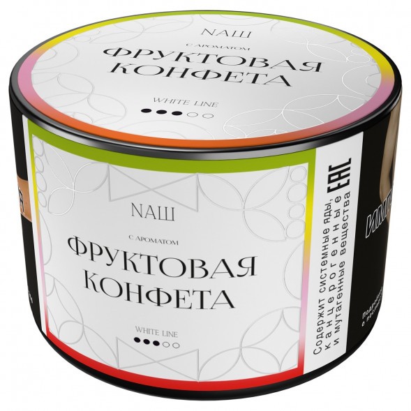 Табак NАШ WHITE - Фруктовая Конфета (40 грамм) купить в Ижевске