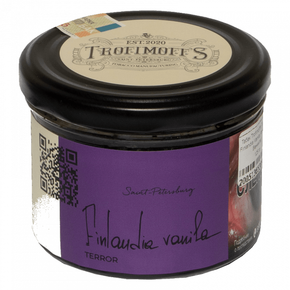 Табак Trofimoff&#039;s Terror - Finlandia Vanila (Финская Ваниль, 125 грамм) купить в Ижевске