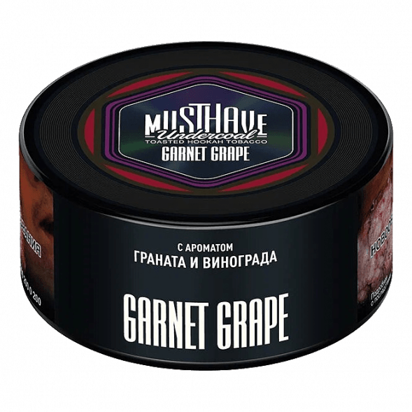 Табак Must Have - Garnet Grape (Гранат и Виноград, 125 грамм) купить в Ижевске