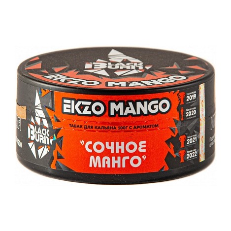 Табак BlackBurn - Ekzo Mango (Сочное Манго, 100 грамм) купить в Ижевске