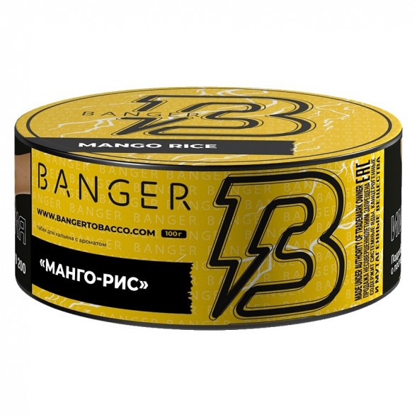Табак Banger - Mango Rice (Манго-Рис, 100 грамм) купить в Ижевске