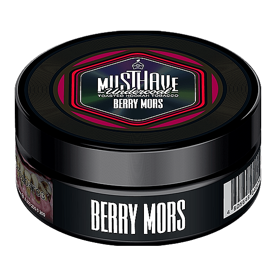 Табак Must Have - Berry Mors (Морс из Брусники, Черешни и Малины, 125 грамм) купить в Ижевске