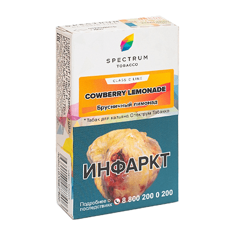 Табак Spectrum - Cowberry Lemonade (Брусничный Лимонад, 25 грамм) купить в Ижевске