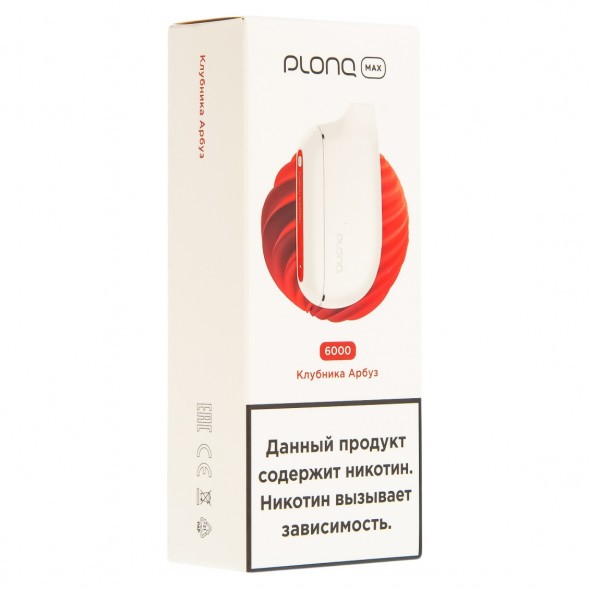 PLONQ MAX - Клубника Арбуз (6000 затяжек) купить в Ижевске