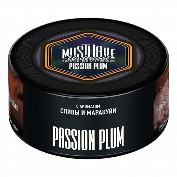 Табак Must Have - Passion Plum (Слива и Маракуйя, 125 грамм) купить в Ижевске