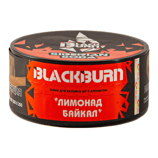 Табак BlackBurn - Siberian Soda (Лимонад Байкал, 25 грамм) купить в Ижевске