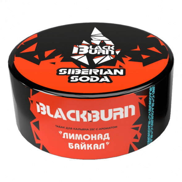 Табак BlackBurn - Siberian Soda (Лимонад Байкал, 25 грамм) купить в Ижевске