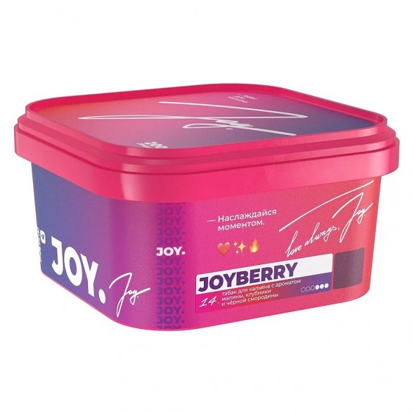 Табак Joy - Joyberry (Малина, Клубника и Чёрная Смородина, 200 грамм) купить в Ижевске