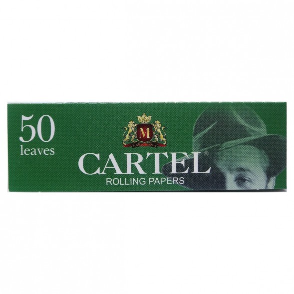 Бумага для самокруток Cartel - Green (50 штук) купить в Ижевске