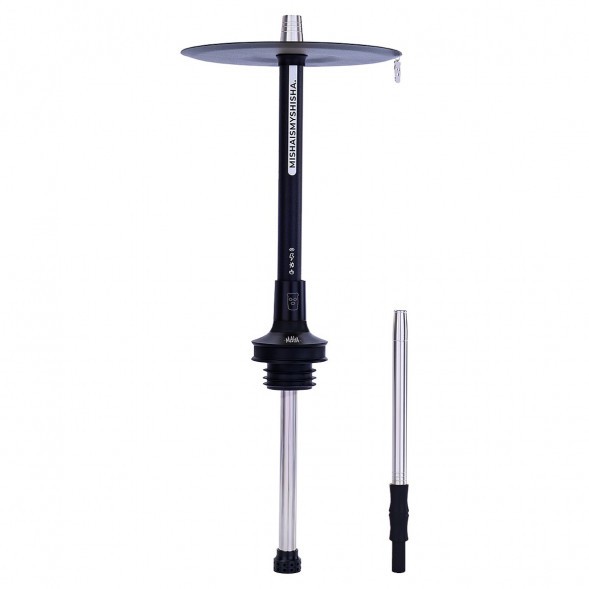 Кальян MISHA Rebel - Revolt Jet Black (Чёрный Матовый, Без Колбы) купить в Ижевске