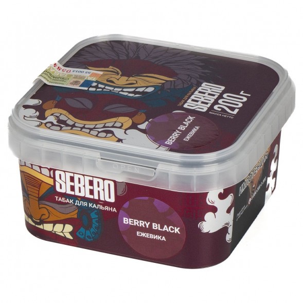 Табак Sebero - Berry Black (Ежевика, 200 грамм) купить в Ижевске