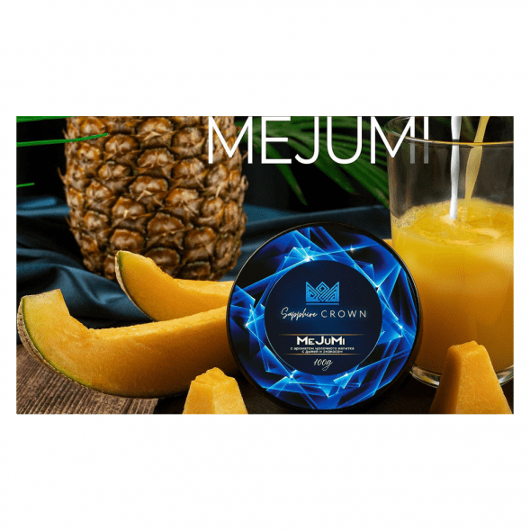 Табак Sapphire Crown - MeJuMi (Молочный Напиток с Дыней и Ананасом, 25 грамм) купить в Ижевске