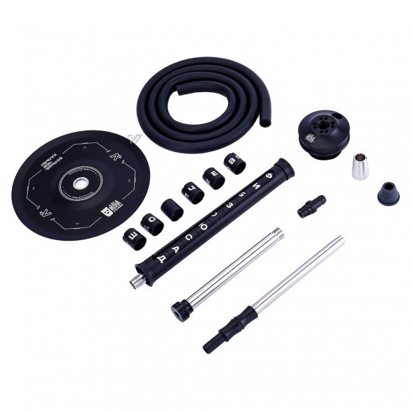 Кальян MISHA Rebel - Revolt Hero БЧК (Чёрный Белый, Без Колбы) купить в Ижевске