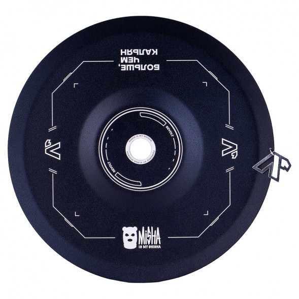 Кальян MISHA Rebel - Revolt Hero БЧК (Чёрный Белый, Без Колбы) купить в Ижевске