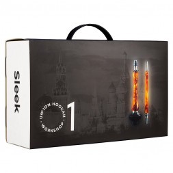 Кальян UNION - Sleek Акрил (Бирюзовый, Без Колбы)