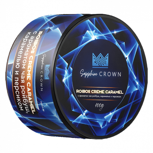 Табак Sapphire Crown - Roibos Creme Caramel (Чай Ройбуш с Карамелью и Персиком, 25 грамм) купить в Ижевске