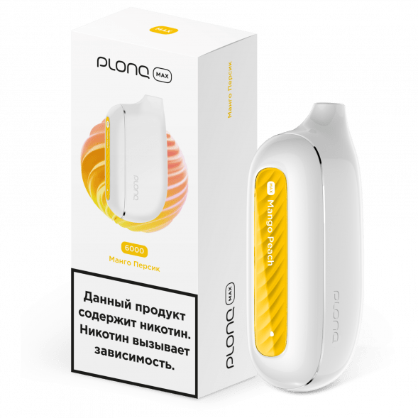 PLONQ MAX - Манго Персик (6000 затяжек) купить в Ижевске