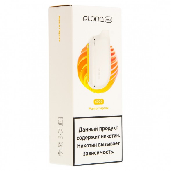 PLONQ MAX - Манго Персик (6000 затяжек) купить в Ижевске
