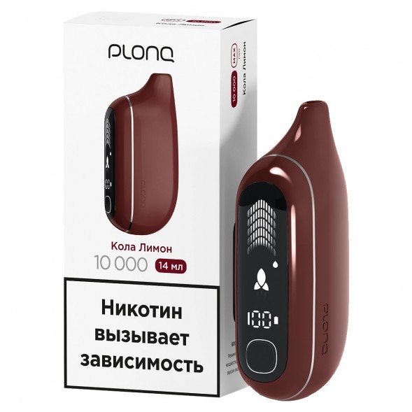 PLONQ MAX PRO - Кола Лимон (10000 затяжек) купить в Ижевске