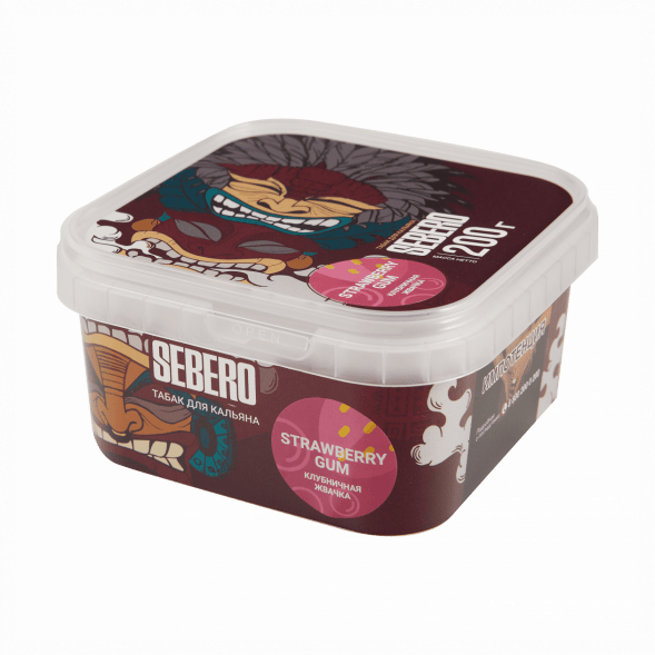 Табак Sebero - Strawberry Gum (Клубничная Жвачка, 200 грамм) купить в Ижевске