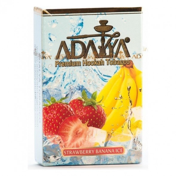 Табак Adalya - Strawberry Banana Ice (Ледяная Клубника и Банан, 200 грамм) купить в Ижевске