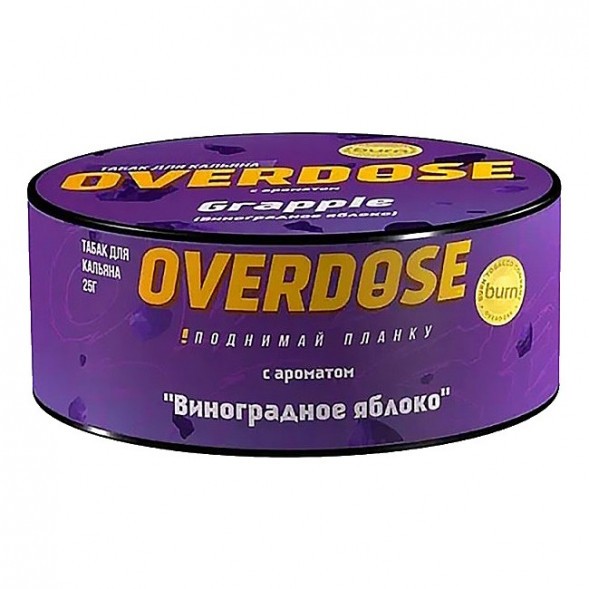 Табак Overdose - Grapple (Виноградное Яблоко, 25 грамм) купить в Ижевске