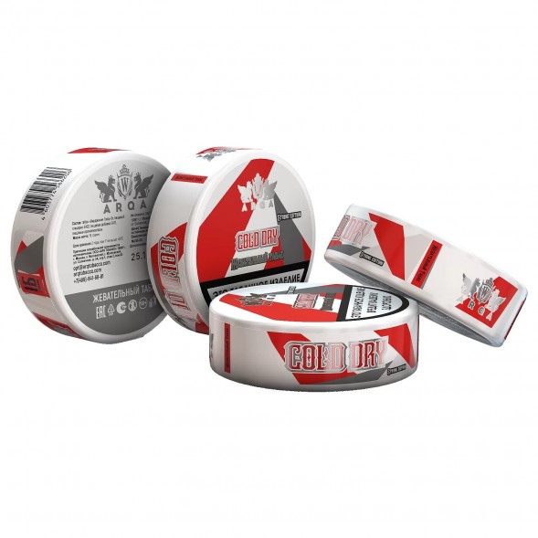 Табак жевательный ARQ Tobacco - Cold Dry (16 грамм) купить в Ижевске