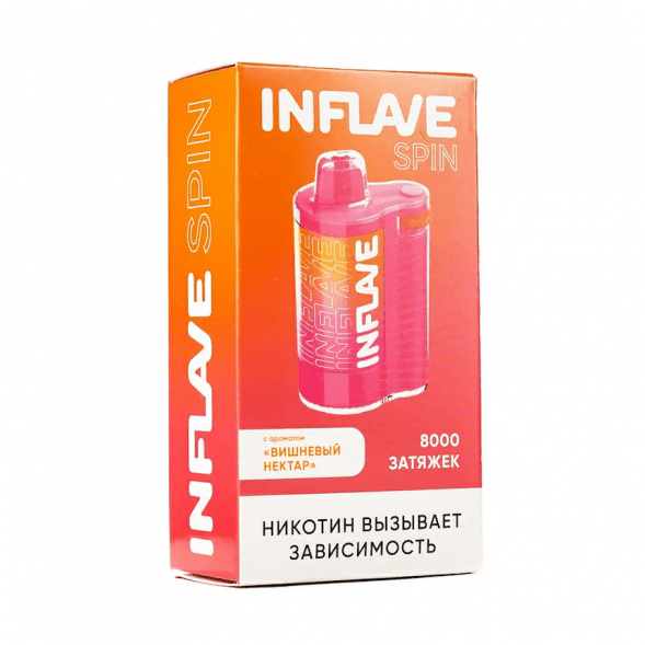 INFLAVE SPIN - Вишнёвый Нектар (8000 затяжек) купить в Ижевске