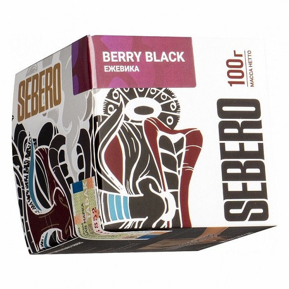 Табак Sebero - Berry Black (Ежевика, 100 грамм) купить в Ижевске