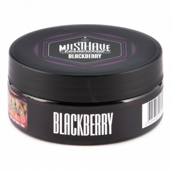 Табак Must Have - Blackberry (Ежевика, 125 грамм) купить в Ижевске