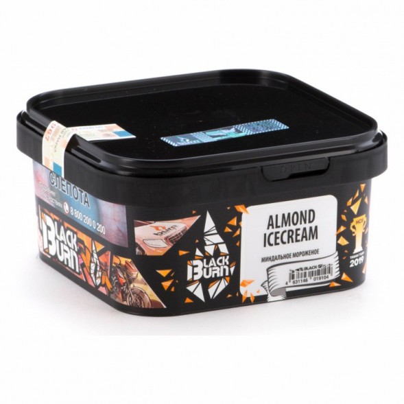 Табак BlackBurn - Almond Icecream (Миндальное Мороженое, 200 грамм) купить в Ижевске