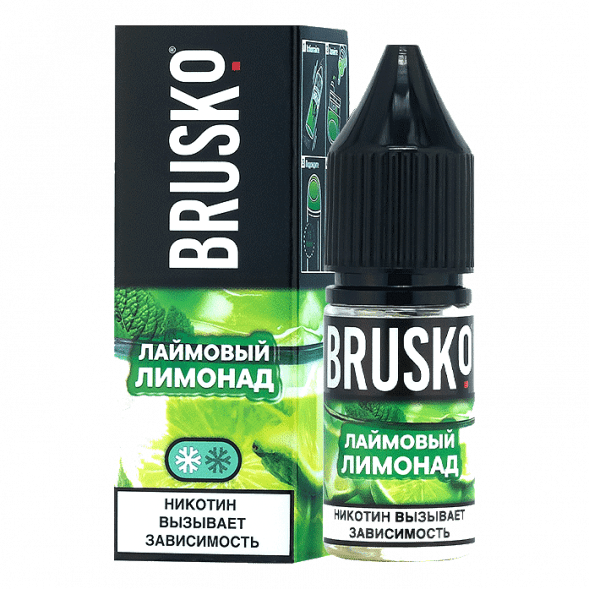 Жидкость Brusko Salt - Лаймовый Лимонад (10 мл, 2 мг) купить в Ижевске