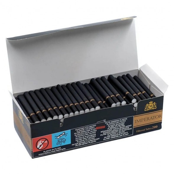 Гильзы сигаретные Imperator - Black (84х20 мм, 200 шт.) купить в Ижевске