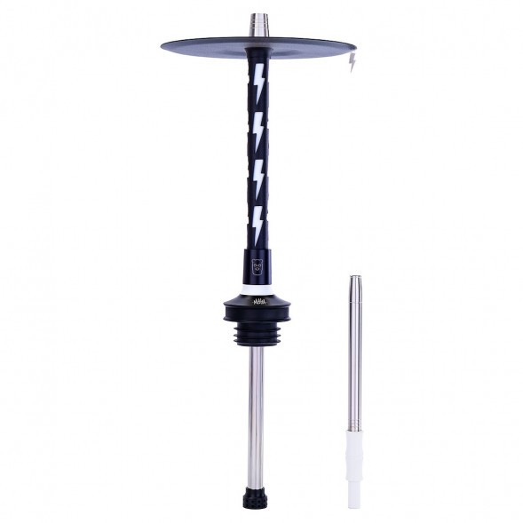 Кальян MISHA Rebel - Revolt Hero Flash (Чёрный Белый, Без Колбы) купить в Ижевске