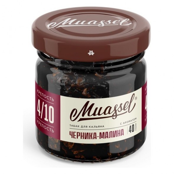 Табак Muassel Strong - Черника-Малина (200 грамм) купить в Ижевске