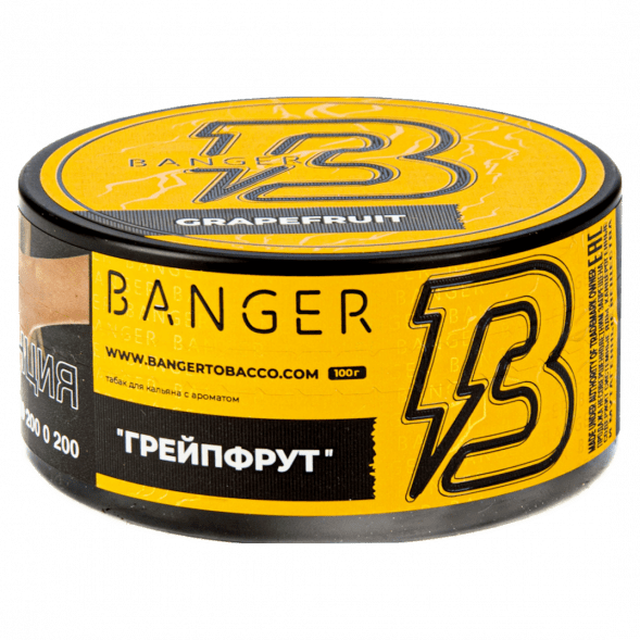 Табак Banger - Grapefruit (Грейпфрут, 100 грамм) купить в Ижевске