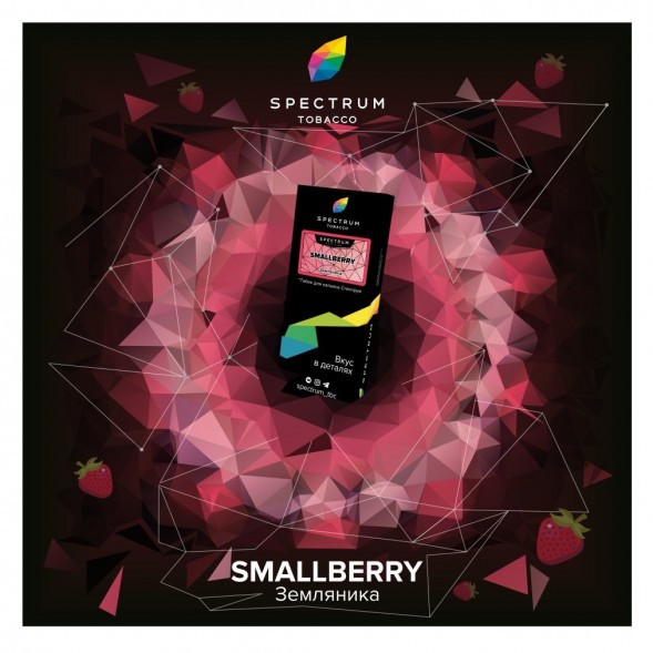 Табак Spectrum Hard - Smallberry (Земляника, 25 грамм) купить в Ижевске