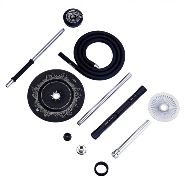 Кальян Alpha Hookah - ORO Light Black (без колбы) купить в Ижевске