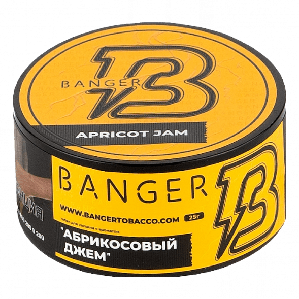 Табак Banger - Apricot Jam (Абрикосовый Джем, 25 грамм) купить в Ижевске
