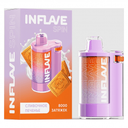 INFLAVE SPIN - Сливочное Печенье (8000 затяжек)