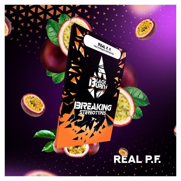 Табак BlackBurn - Real P.F. (Настоящая Маракуйя, 25 грамм) купить в Ижевске