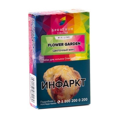 Табак Spectrum Mix Line - Flower Garden (Цветочный Микс, 40 грамм) купить в Ижевске