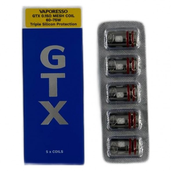 Испаритель VAPORESSO - GTX (0.15 Ом, 5 шт.) купить в Ижевске