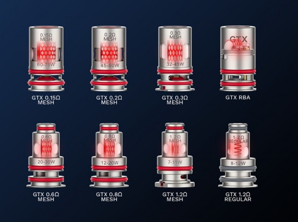 Испаритель VAPORESSO - GTX (0.15 Ом, 5 шт.) купить в Ижевске
